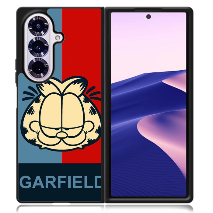 Garfield Art Samsung Galaxy Z Fold 7 Case OV9907