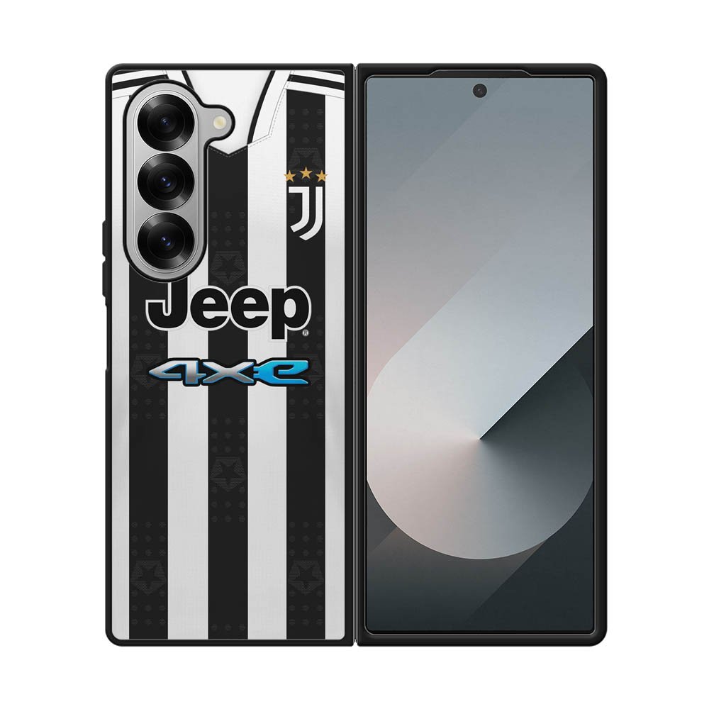 Juventus 2021-2022 Home Jersey Samsung Galaxy Z Fold 7 5G Case QC8785
