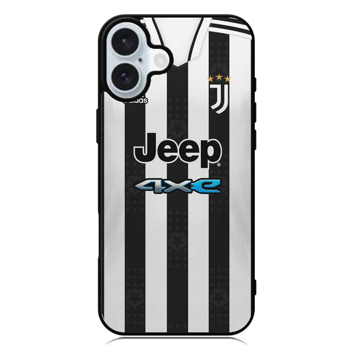 Juventus 2021-2022 Home Jersey iPhone 16 Plus Case QC8785