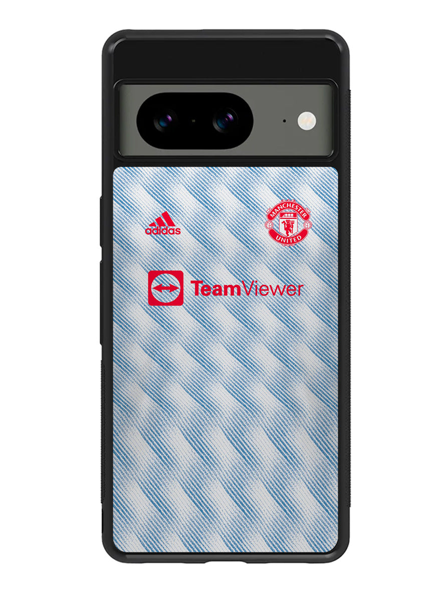 Manchester United 2021-2022 Away Jersey Google Pixel 8A Case QC8787