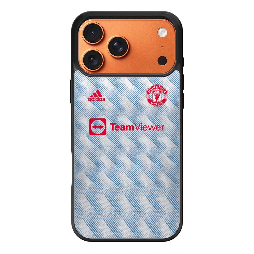 Manchester United 2021-2022 Away Jersey iPhone 17 Pro Case QC8787
