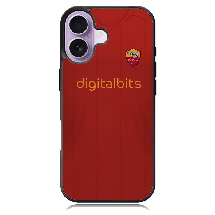 AS Roma 2021-2022 Home Jersey iPhone 17 Case OV8790