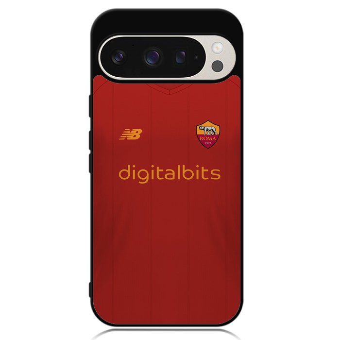 AS Roma 2021-2022 Home Jersey Google Pixel 9 Pro XL Case OV8790