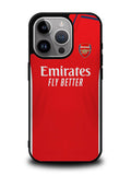 Arsenal 2021-2022 Home Jersey iPhone 16 Pro Max Case QC8789