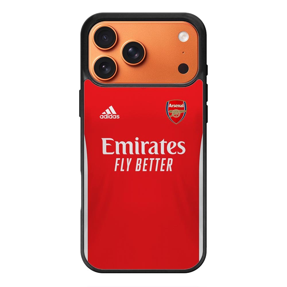Arsenal 2021-2022 Home Jersey iPhone 17 Pro Max Case QC8789