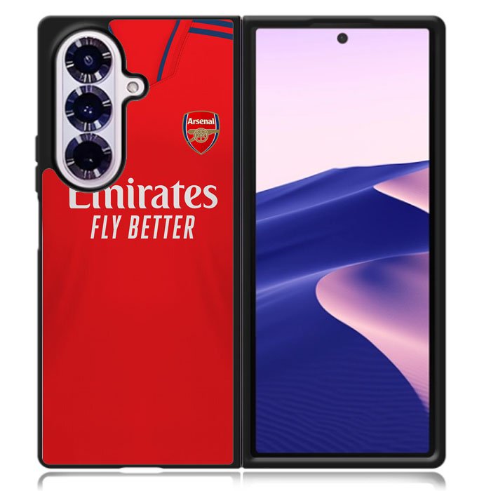 Arsenal 2021-2022 Home Jersey Samsung Galaxy Z Fold 7 Case OV8789