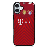 FC Bayern Munchen 2021-2022 Home Jersey iPhone 16 Plus Case QC8797