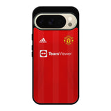 Manchester United 2021-2022 Home Jersey Google Pixel 10 Pro XL Case QC8801