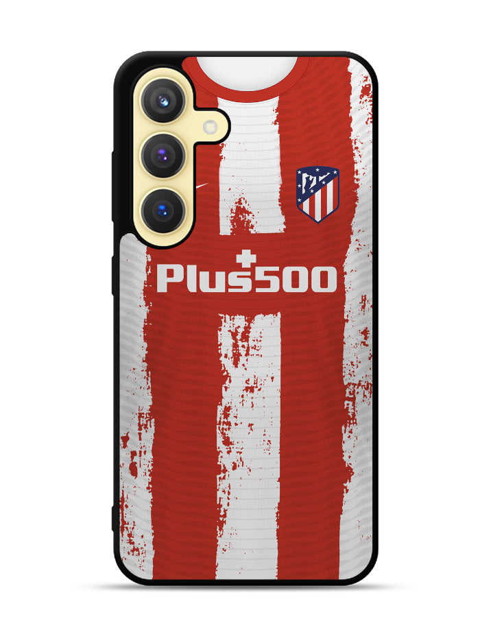 Atletico Madrid 2021-2022 Home Jersey Samsung Galaxy S24 FE 5G Case OV8791