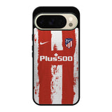 Atletico Madrid 2021-2022 Home Jersey Google Pixel 10 Pro Case QC8791