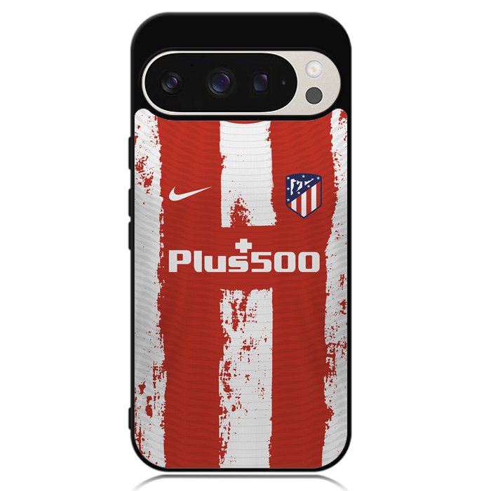 Atletico Madrid 2021-2022 Home Jersey Google Pixel 9 | Pixel 9 Pro Case OV8791