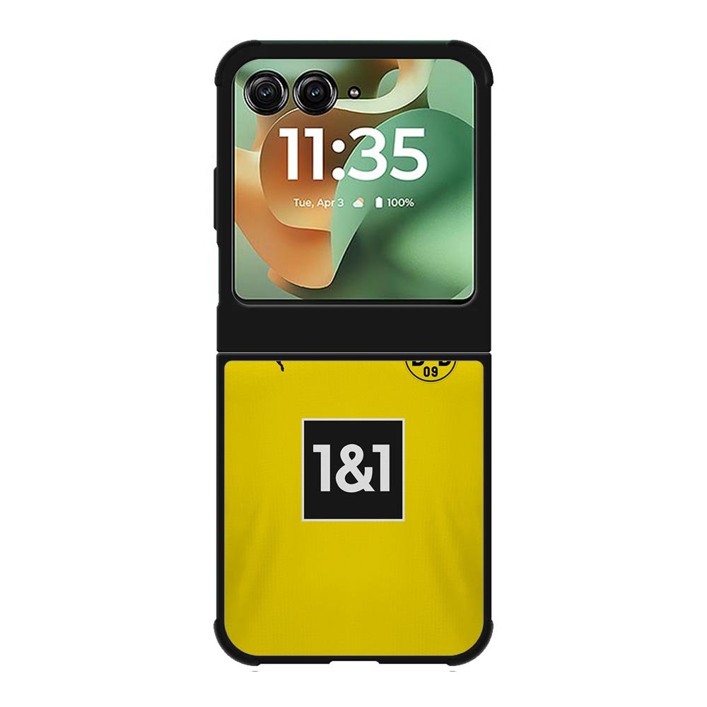 Borussia Dortmund 2021-2022 Home Jersey Motorola Moto RAZR 2025 Case OV8794