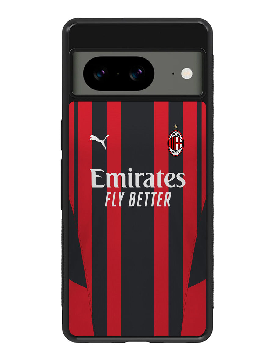 AC MILAN 2021-2022 Home Jersey Google Pixel 8A Case QC8788