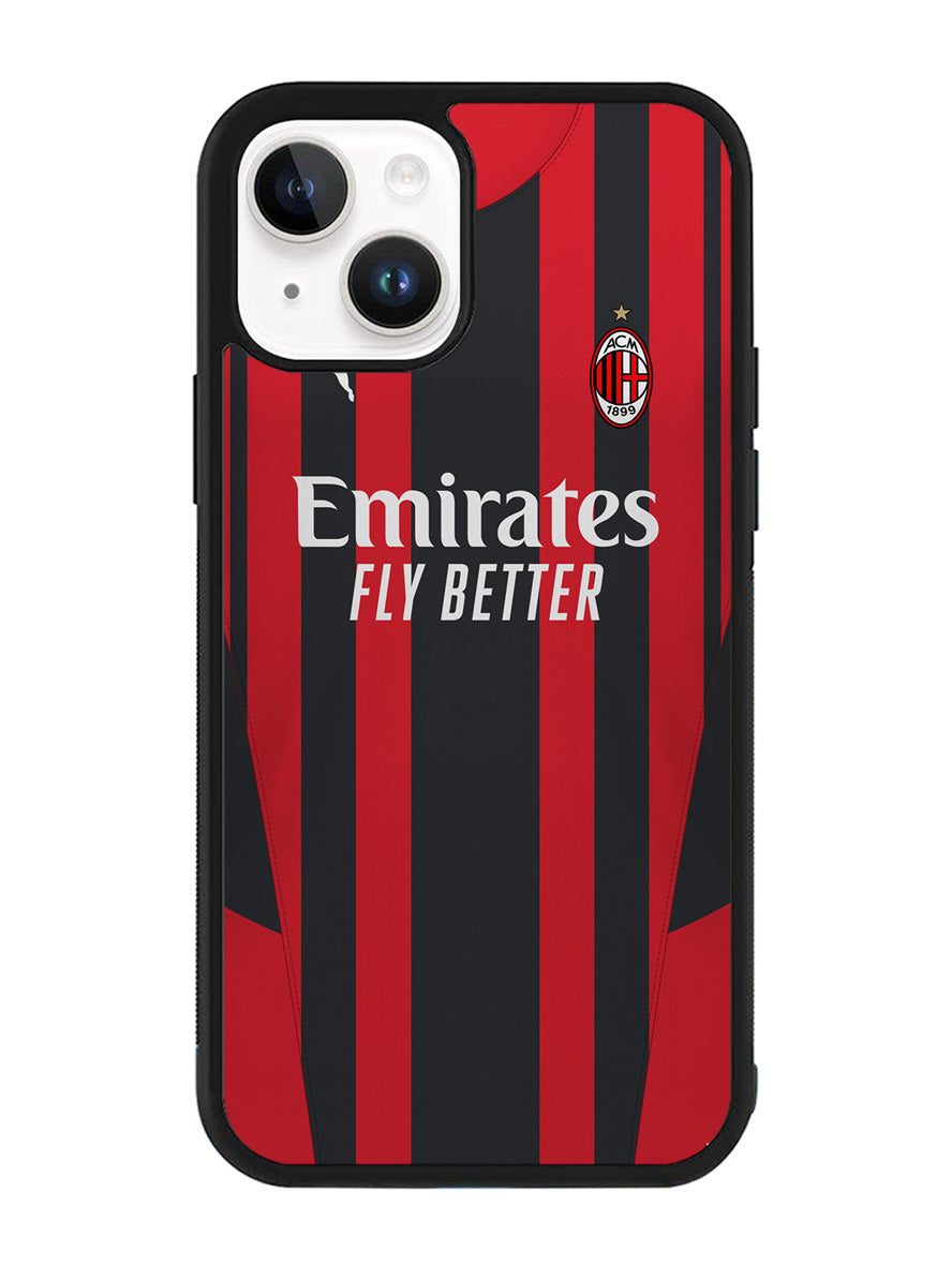AC MILAN 2021-2022 Home Jersey iPhone 15 Case OV8788