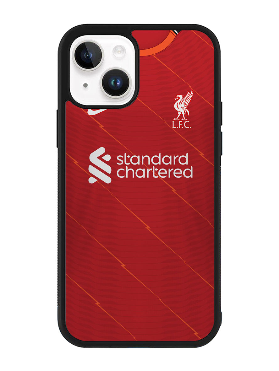 Liverpool 2021-2022 Home Jersey iPhone 15 Plus Case OV8799
