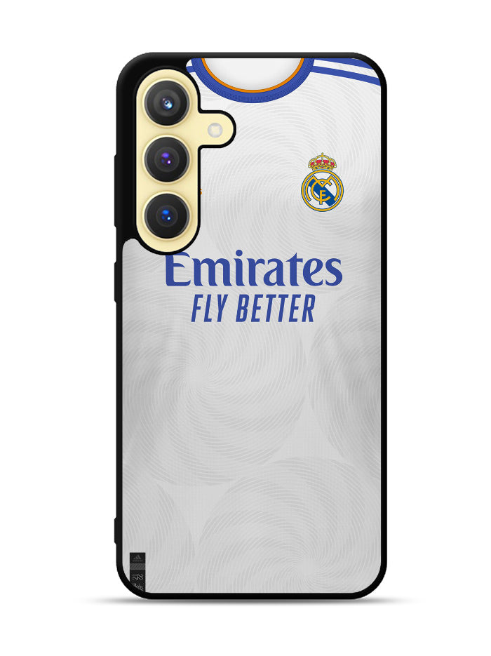 Real Madrid 2021-2022 Home Jersey Samsung Galaxy S24 Plus 5G , Samsung Galaxy S24+ 5G Case OV8805