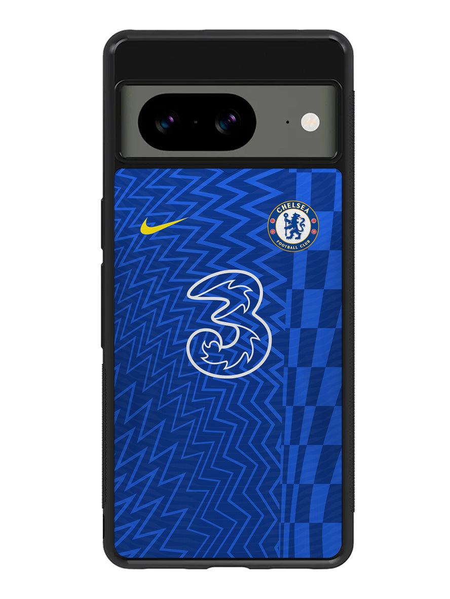 Chelsea FC 2021-2022 Home Jersey Google Pixel 8A Case QC8795