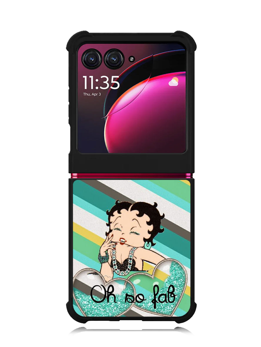 Betty Boop Oh So Far Tosca Motorola Moto Razr Plus 2023 , Moto Razr+ 2023 Case OV8793