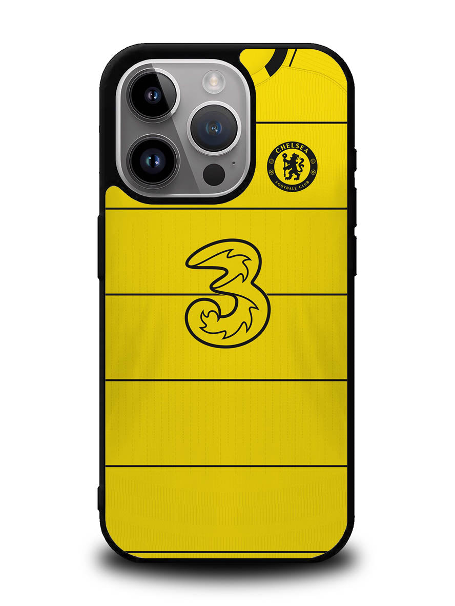 Chelsea FC 2021-2022 Away Jersey iPhone 14 Pro Max Case QC8808