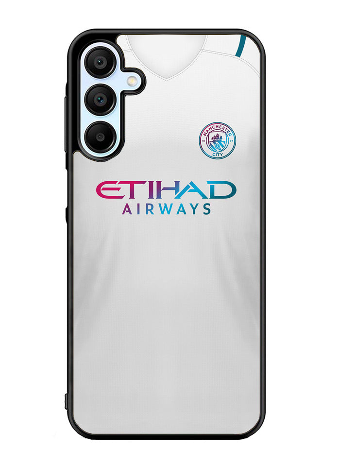 Manchester City 2021-2022 Away Jersey Samsung Galaxy A35 5G Case OV8817