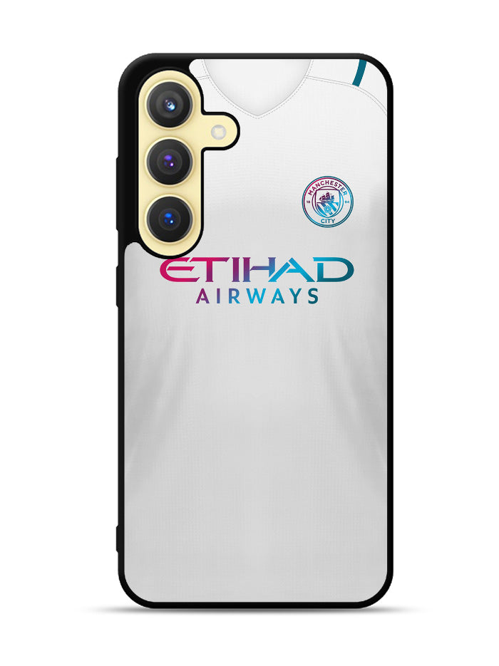 Manchester City 2021-2022 Away Jersey Samsung Galaxy S23 FE 5G Case QC8817