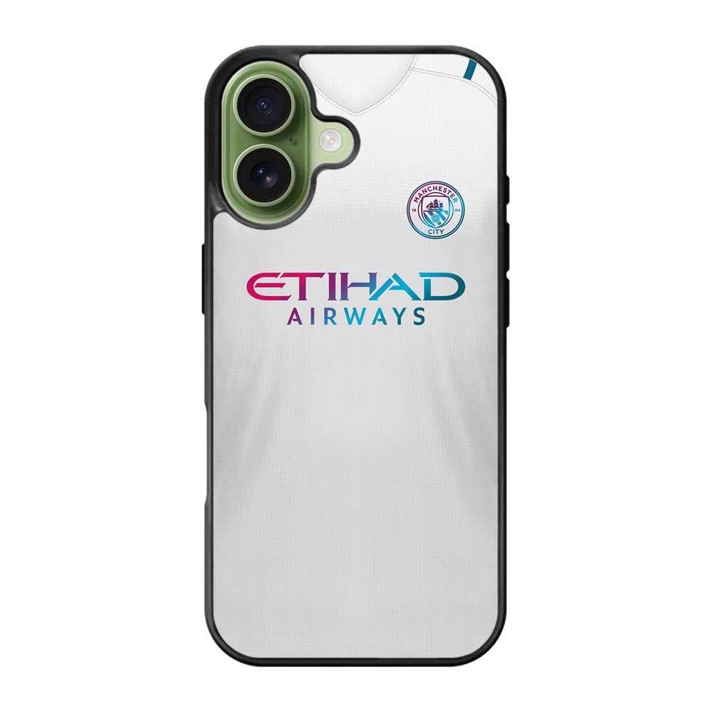 Manchester City 2021-2022 Away Jersey iPhone 17 Case OV8817