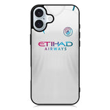 Manchester City 2021-2022 Away Jersey iPhone 16 Plus Case QC8817