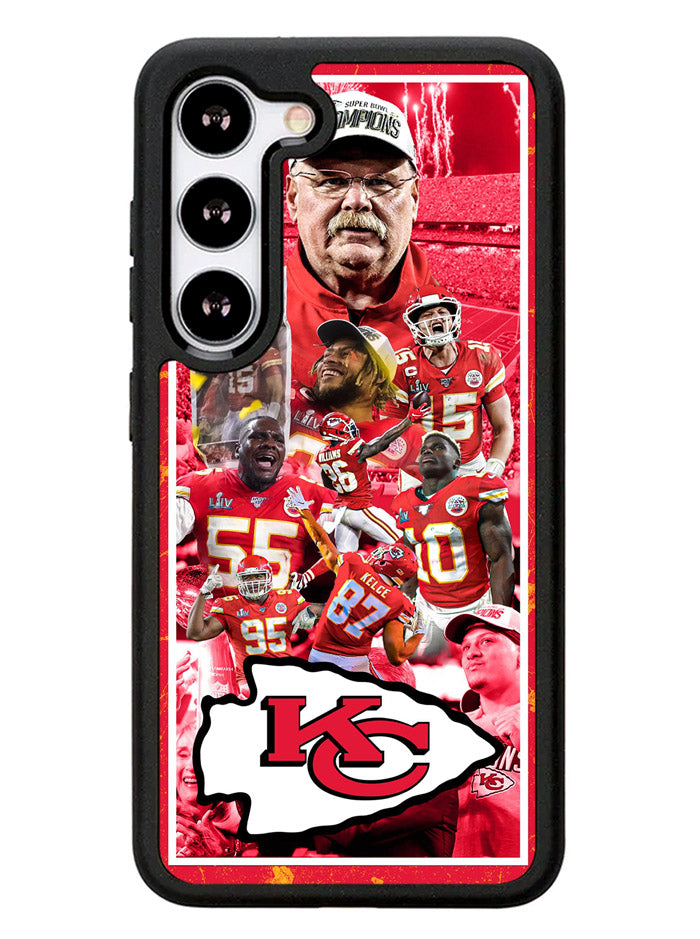 the super bowl Champion Kansas City Samsung Galaxy S23 Plus 5G / Samsung Galaxy S23+ 5G Case