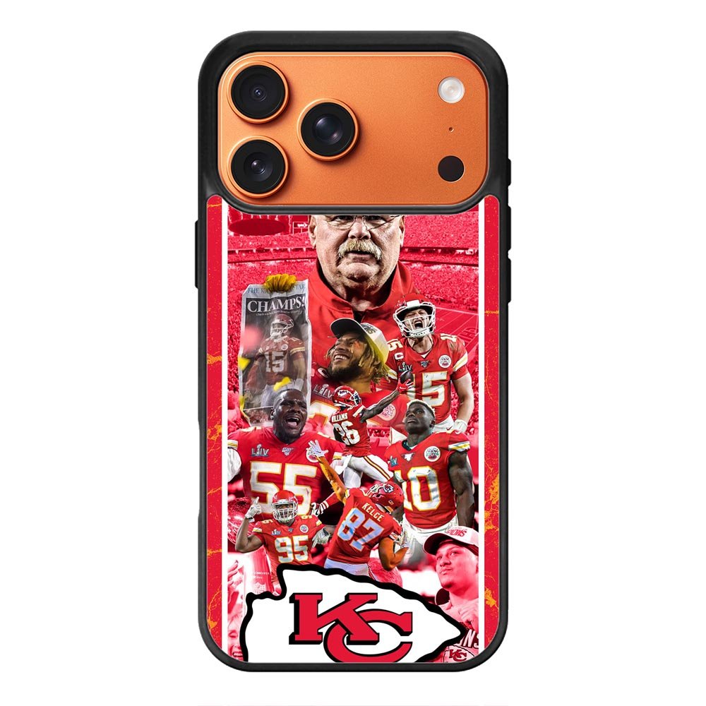 the super bowl Champion Kansas City iPhone 17 Pro Case