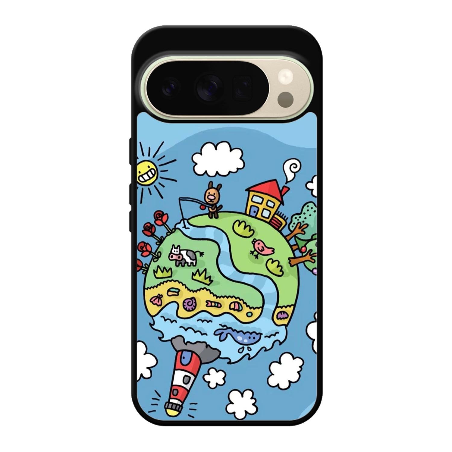 Cute Doodle Art Google Pixel 10 Pro Case QC8813