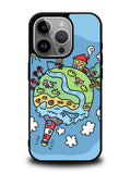 Cute Doodle Art iPhone 16 Pro Case OV8813