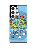 Cute Doodle Art Samsung Galaxy S25 Ultra 5G Case QC8813