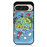 Cute Doodle Art Google Pixel 10 Pro XL Case OV8813