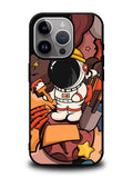 Cute Astronaut Builder iPhone 15 Pro Case OV8809