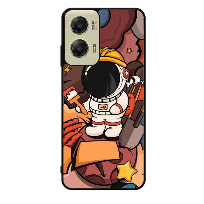 Cute Astronaut Builder Motorola Moto G Stylus 5G 2024 Case OV8809