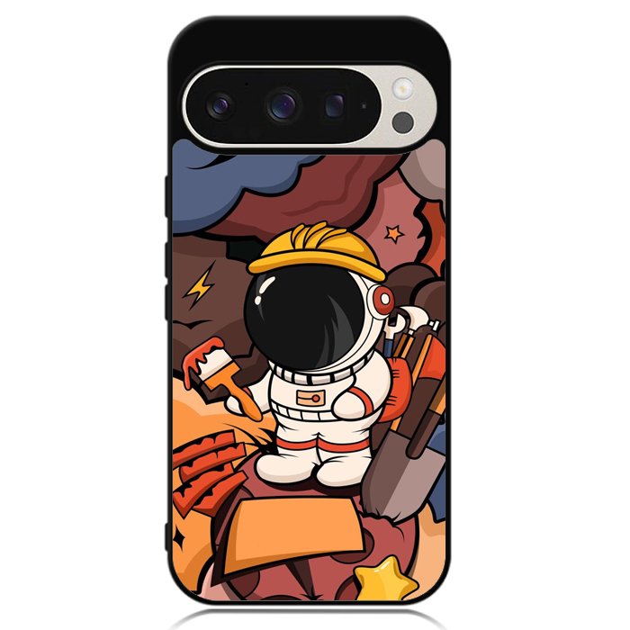 Cute Astronaut Builder Google Pixel 9 Pro XL Case OV8809