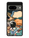Cute Guitar Astronaut Google Pixel 8A Case QC8814