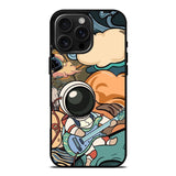 Cute Guitar Astronaut iPhone 16 Pro Max Case OV8814