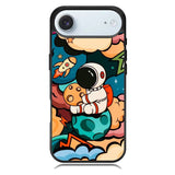 Cute Astronaut Hug The Planet iPhone 17 Air Case OV8810