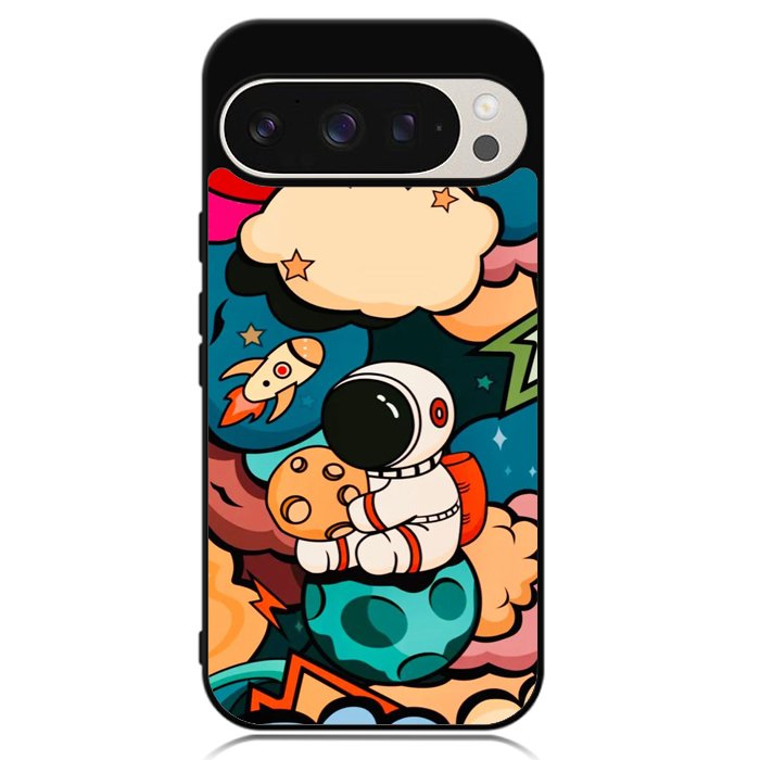 Cute Astronaut Hug The Planet Google Pixel 9 | Pixel 9 Pro Case OV8810