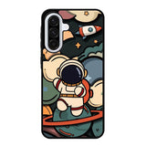 Cute Astronaut Run in Space Samsung Galaxy A56 5G Case OV8811