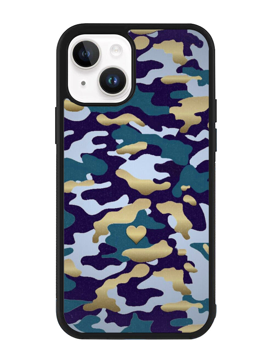 New Camo Heart iPhone 15 Case OV8818