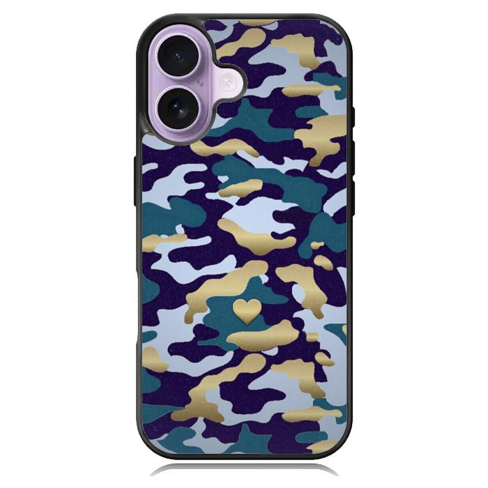 New Camo Heart iPhone 17 Case OV8818