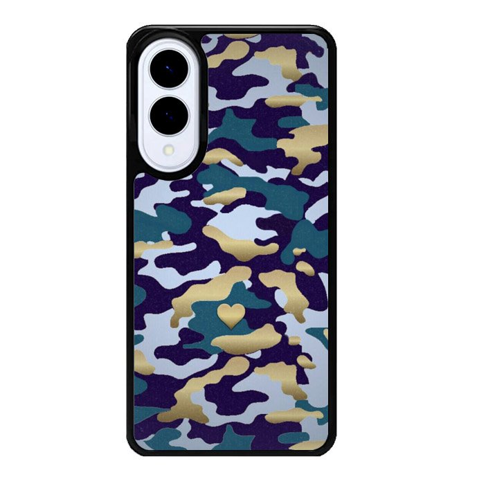 New Camo Heart Samsung Galaxy S25 Edge 5G Case OV8818