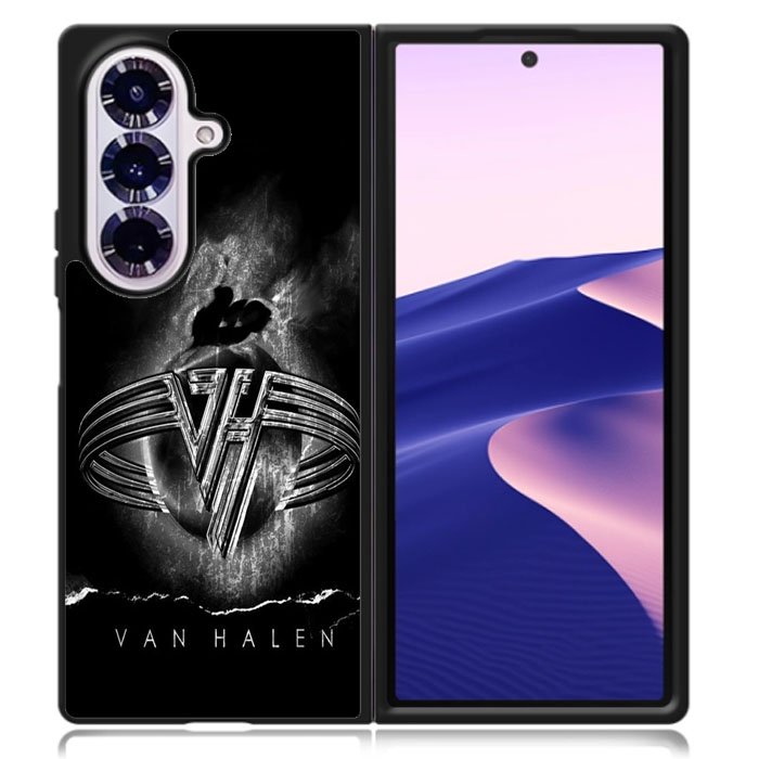 Van Halen Cool Black Samsung Galaxy Z Fold 7 Case OV8830