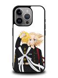 Takemichi Hanagaki and Sano Manjiro iPhone 14 Pro Max Case QC8838