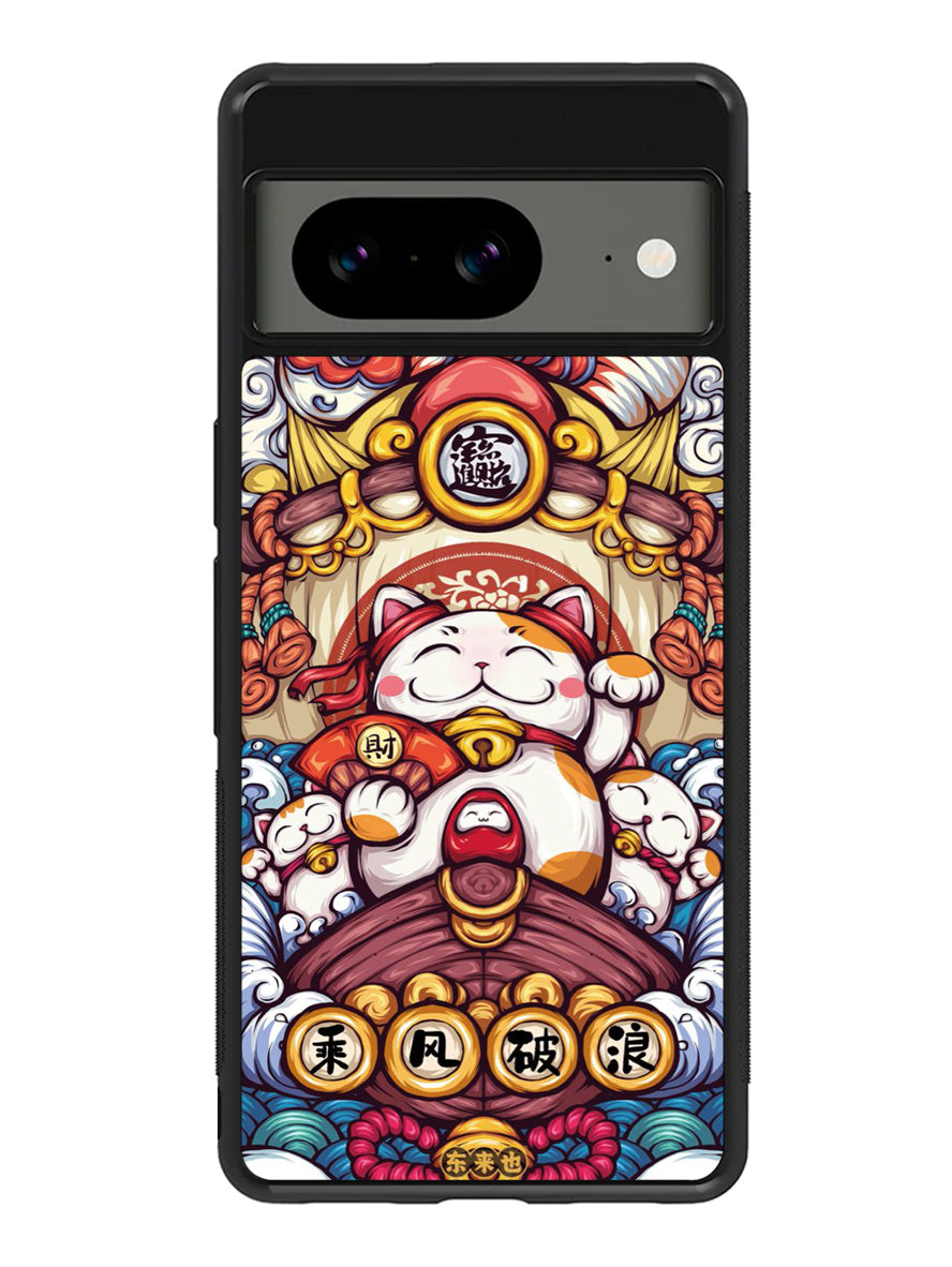 Cute Maneki Neko Google Pixel 8 Case QC8850