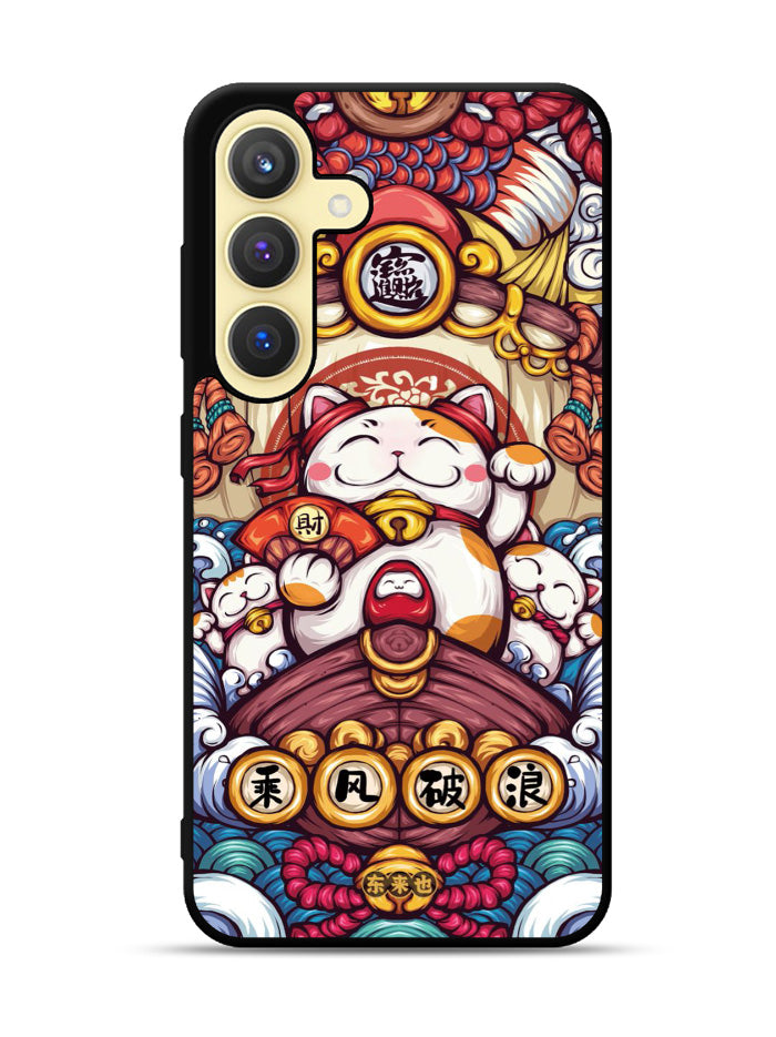Cute Maneki Neko Samsung Galaxy S23 FE 5G Case QC8850