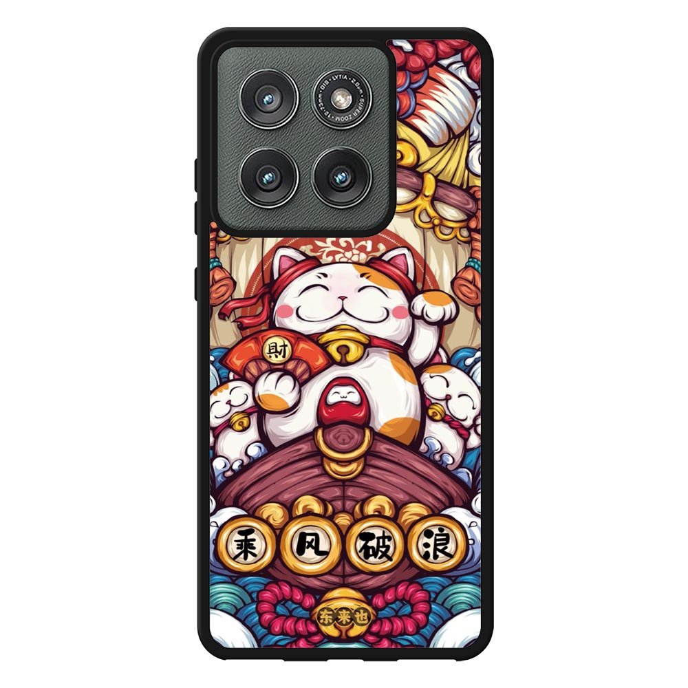 Cute Maneki Neko Motorola Moto Edge 2025 Case OV8850