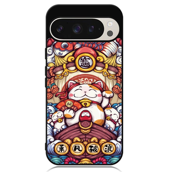 Cute Maneki Neko Google Pixel 9 Pro XL Case OV8850